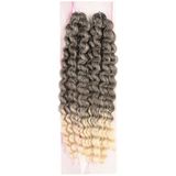 Colezium Nice Bulk Afro Su Dalgası / Kahve / Platin Ombreli