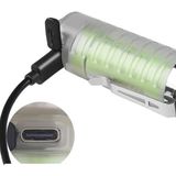 Colezium Profesyonel Tg LED Güçlü 8 Modlu Type-C 1000 Lümen Polis Çakarlı Şarjlı El Feneri