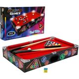 Colezium S00081428 Sun Rms M Üstü Bilardo 50X30 cm LED Işikli - (DipCamo)Charcoal-White