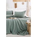 Colezium Şaheser Home Collection Yatak Örtüsü Çift Kişilik Julia Yeşil - Çok Renkli