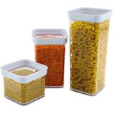 Colezium Vakumlu Kare Saklama Kabı - 1 Litre