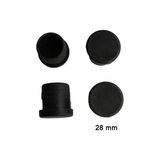 Colezium Yuvarlak Boru Profil Iç Tapa 28 mm 4 Adet