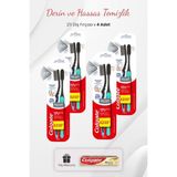 Colgate 2'Li Slim Soft Charcoal Diş Fırçası X 4 Adet Ve Misvak Diş Macunu