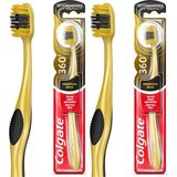 Colgate 360 Charcoal Gold Çok Yönlü Koruma Yumuşak Diş Fırçası (2 paketi)