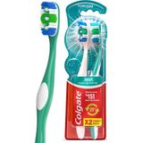 Colgate 360 Komple Ağız Temizliği Çok Yönlü Koruma Yumuşak 2 Adet Diş Fırçası