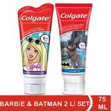 Colgate 6+ Yaş 2 li Barbie Diş Fırçası + 75 ml Diş Macunu