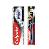 Colgate Advanced White Charcoal 75 ml ve Zigzag Char Diş Fırçası Diş Macunu