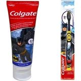 Colgate Batman Diş Macunu 75 ml + Batman Diş Fırçası 6 + Yaş 2 Li Fırsat - 0 RH (+) Siyah