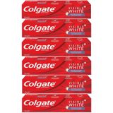 Colgate Coate Visible White Beyazlatıcı 6x75 ml Diş Macunu