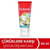 Colgate Çocuk Diş Macunu Minions 50 ml (5 Adet)
