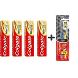 Colgate Diş Macunu Misvak 75 Ml 4 Adet + Zig Zag Charcoal 1+1 Orta Sert Diş Fırçası