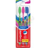 Colgate Extra Clean Colors Diş Fırçası Orta Sertlikte 3'lü Ekonomik Paket 1 Parça