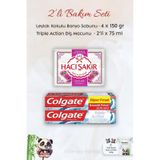Colgate Extra White Diş Macunu 2 X 75 Ml, H. Şakir Leylak Kokulu Banyo Sabunu 4 X 150 Gr Ve Rosıe