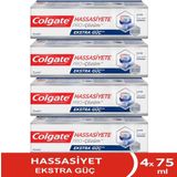 Colgate Hassasiyete Pro Çözüm Extra Güç 4x75 ml Diş Macunu