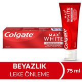 Colgate Max White Lasting White 75 ml Beyazlatıcı Diş Macunu Leke Önleyici Özelliklerle