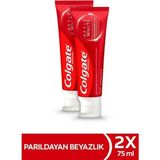 Colgate Optic White 150 ml x 2 Parıldayan Beyazlık Özelliğine Sahip Diş Macunu