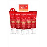 Colgate Optıc Whıte 50ML X5 Adet Diş Macunu Kahve, Çay ve Tütün Kullananlar İçin Özel Formül