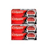 Colgate Optic White Aktif Kömür Yumuşak Mineral Temizliği Beyazlatıcı 4x50 ml Diş Macunu