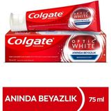 Colgate Optic White Anında Beyazlık Anında Beyazlatma Etkisi Diş Macunu 75 ml