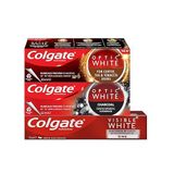 Colgate Optic White Çay, Kahve, Diş Macunu, 50 ml + Visible White Diş Macunu, 75 ml + Optic White Kömür, 50 ml