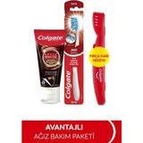Colgate Optic White Kahve, Çay ve Tütün İçin Beyazlatıcı Diş Macunu 50 ml Orta Diş Fırçası ile