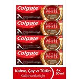 Colgate Optic White Kahve Çay ve Tütün Kullanıcıları İçin 4x 50 ml Diş Macunu Özel Formül