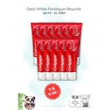 Colgate Optic White Parıldayan Beyazlık 50 ml, 11 Adet Set, ROSIE Bebek Temizleme Pamuğu ile Birlikte