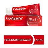 Colgate Optic White Parıldayan Beyazlık Beyazlatıcı 2x50 ml Diş Macunu