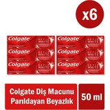 Colgate Optic White Parıldayan Beyazlık Beyazlatıcı Diş Macunu 50 Ml X 6 Adet