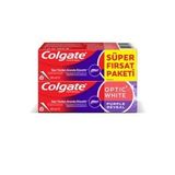 Colgate Optic White Purple Diş Macunu 50 ml x2