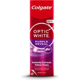 Colgate Optic White Purple Reveal Beyazlatıcı Diş Macunu 125 ml Ferah Koku ile Etkili Temizlik