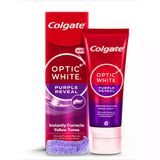 Colgate Optic White Purple Reveal Beyazlatıcı Diş Macunu 75 Ml 3 Adet