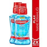 Colgate Plax Nane Ferahlığı Plağa Karşı Ağız Bakım Suyu 250 ml x2 Adet Ağız Çalkalama Suyu Gargara