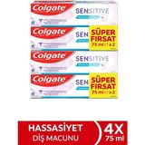 Colgate Sensitive 4x75 ml Diş Macunu
