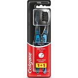 Colgate Super Clean Black Dis Fircasi Orta 1+1