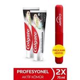 Colgate Total Profesyonel Aktif Kömür Nane Aromalı 2x75 ml Diş Macunu