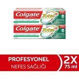Colgate Total Profesyonel Nefes Sağlığı 2x75 ml Diş Macunu