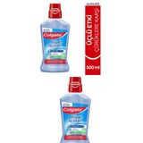 Colgate Triple Action Üç'lü Etki (2x500ml) Ağız Bakım Suyu Alkolsüz