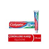 Colgate ÜÇLÜ ETKİ 75 ML DİŞ MACUNU 4 ADET