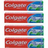 Colgate Üçlü Etki Diş Macunu 100 ml Nane Ferahlığı ile 4 Lü Paket Çürüğe Karşı Etkili