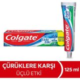 Colgate Üçlü Etki Diş Macunu 125 Ml Çürüklere Karşı Etkili Özellikler Sunar