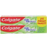 Colgate Üçlü Etki Ekstra Ferahlık 2x75 ml Diş Macunu