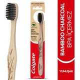 Colgate Yumuşak Diş Fırçası İnce Uçlu Bambu Tasarımı ile 1 Adet Çevre Dostu