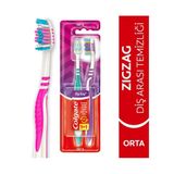 Colgate Zig Zag 1+1 Orta Sertlik Diş Fırçası