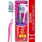Colgate Zigzag Diş Arası Temizliği Orta 1+1 Diş Fırçası