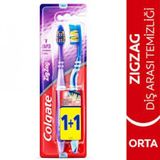 Colgate Zigzag İkili Medium Diş Fırçası