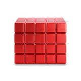 Colibri Cube Heritage Humidor Puro Kutusu Kırmızı 70's