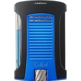 Colibri Daytona 3 Torch Pürmüz Metalik Mavi-Siyah Puro Çakmağı