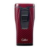 Colibri Monaco Kırmızı Karbon Fiber Puro Çakmağı