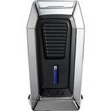 Colibri Quantum 3 Torch Pürmüz Krom-Siyah Puro Çakmağı